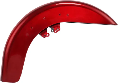 Vista 16 de HR3 Guardabarros delantero de whisky ámbar a juego compatible con Street Glide FLHX 2014 y Road Glide FLTRX 2016 (reemplazo para OEM)