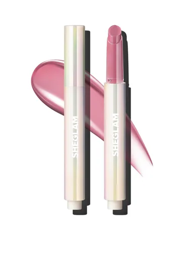 Vista 16 de SHEGLAM PoutPerfect - Lápiz labial sólido hidratante no pegajoso con aceite de coco, temporada de bayas