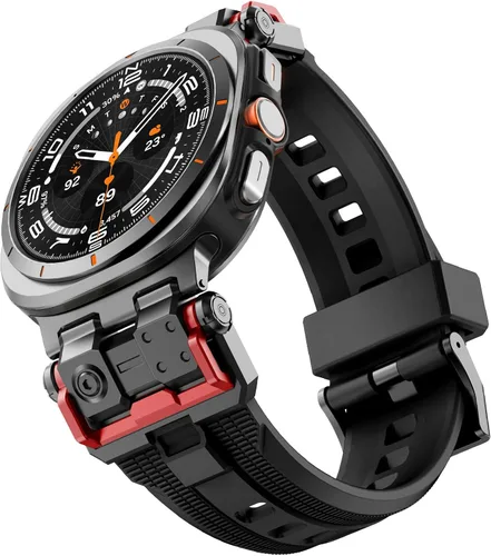 Vista 19 de WINGLE Bandas de metal para Samsung Galaxy Watch 7 6 5 4 Band Watch 6 Classic/5 Pro/4 Classic/FE Band Men 1.850 in 1.693 in 1.811 in 1.654 in 1.772