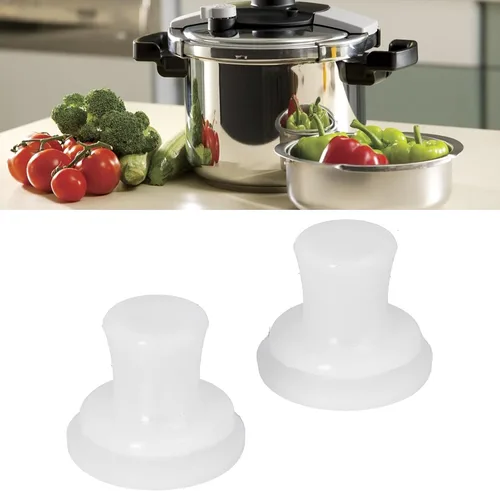 Vista 4 de plplaaoo 20 piezas de accesorios de cubierta interior para olla a presión, accesorio universal de silicona para el centro de sellado fijo, anillo