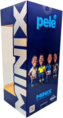 Vista 7 de MINIX Sports - Figura coleccionable de Pelé - Brasil 1st Kit, 4.7 in