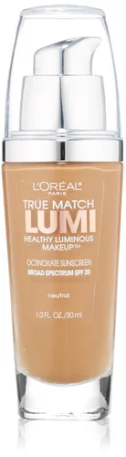 Vista 11 de L'Oreal True Match Lumi - Maquillaje luminoso saludable, pulidor natural [N3], 1 onza (paquete de 2)