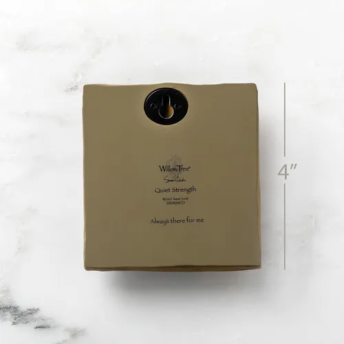 Vista 2 de Willow Tree - Placa "Quiet Strength" por Susan Lordi. 26517
