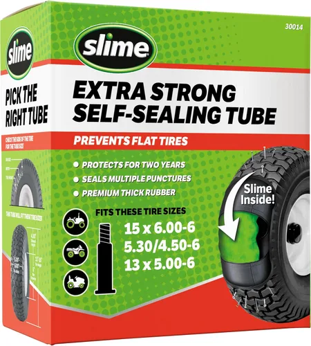 Vista 11 de Slime 30010 Tubo interior para carretillas, camiones de mano, compresores, cortacéspedes, scooters, remolques y más, extra fuerte, incluye sellador
