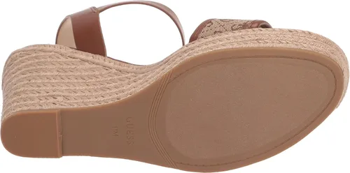 Vista 4 de GUESS Sandalia de cuña Hisley para mujer