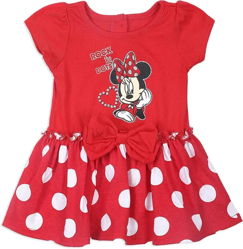 Vista 4 de Disney Vestidos de Minnie Mouse Rock The Dots para bebé niña (paquete de 2)