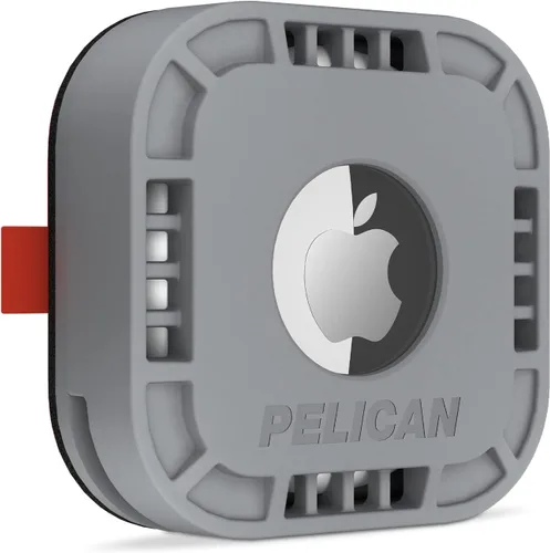 Vista 13 de Pelican Protector - Paquete de 4 soportes para Apple AirTag Funda Air Tag con adhesivo 3M Funda resistente a prueba de golpes para AirTag Stick
