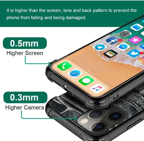 Vista 4 de DAIZAG Funda compatible con iPhone 12 Pro Max, funda suave a prueba de golpes para niños y hombres, funda de regalo, bandera estadounidense