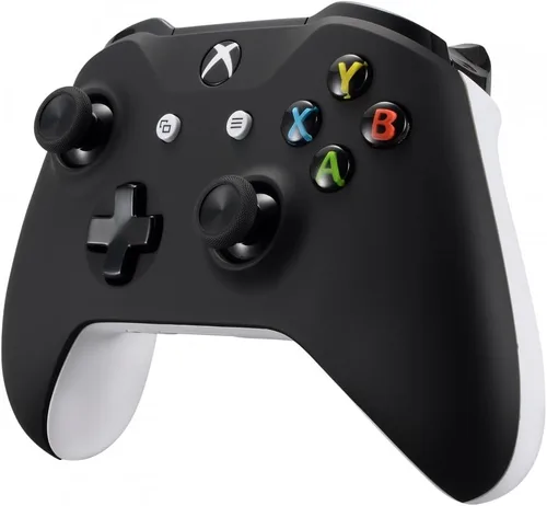 Vista 4 de eXtremeRate Black Soft Touch Front Housing Shell Case for Xbox One SX Controller, Comfortable Replacement Kit Faceplate Cover for Xbox One Wireless