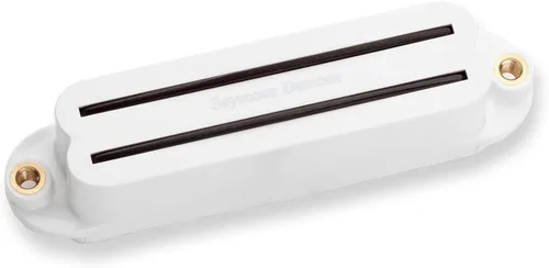 Vista 5 de Seymour Duncan Hot Rails Strat - Puente - Negro El puente Hot Rails ofrece una salida aplastante, crujido agresivo y cables gritando de un humbucker