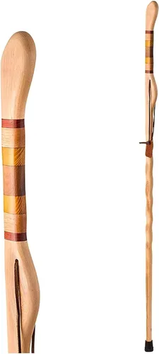 Vista 7 de Brazos Bastón de madera rústica