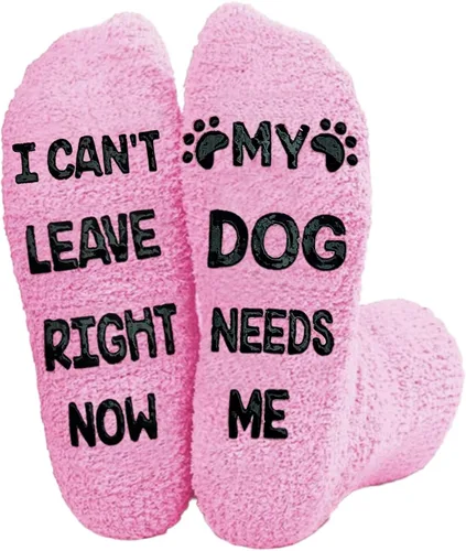 Vista 3 de Golden Associate Regalos para Mamá Perrera, Vaso Térmico Temático de Perros de 20 oz y Conjunto de Calcetines Divertidos, Rellenos para Calcetín