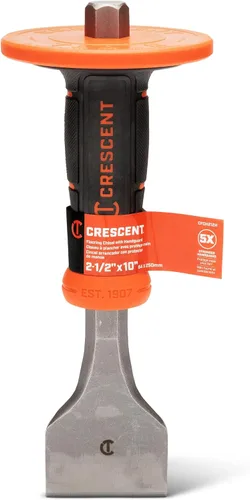 Vista 17 de Crescent Cincel de ladrillo de 3" x 8-1/2" con Hanguard - CBCH30H