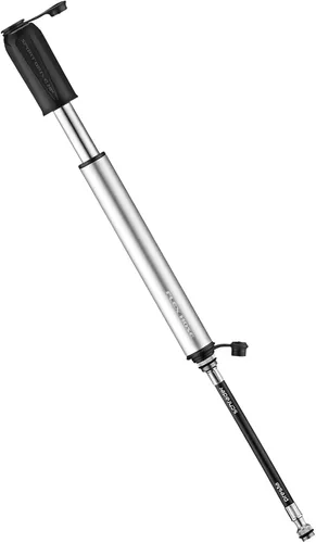 Vista 2 de LEZYNE Sport Drive HP - Bomba de mano compacta para bicicleta, 120 PSI de alta presión de aluminio CNC Mini bomba de bicicleta para neumáticos