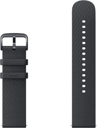 Vista 6 de Amazfit Correas oficiales de reloj inteligente de repuesto, correa de muñeca de silicona de 20 mm, compatible con Bip 3 Pro, Bip U Pro, Bip 3, GTS 4