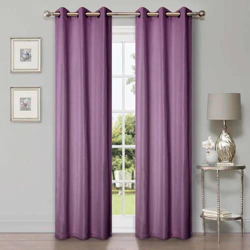 Vista 11 de BNM - Paneles de cortinas opacas para oscurecer la habitación, cortinas para cocina, dormitorio, oficina, ventanas de sala de estar, detalles