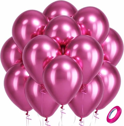 Vista 218 de Bezente Globos Naranjas de Látex para Fiestas - Paquete de 150 Globos de Helio Naranjas Mate Pequeños de 5 Pulgadas para Decoraciones de Fiestas