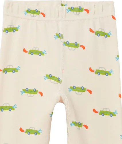 Vista 7 de Moon and Back by Hanna Andersson Unisex Kids' Organic Cotton Long-Sleeve Top and Bottom Pajama Set