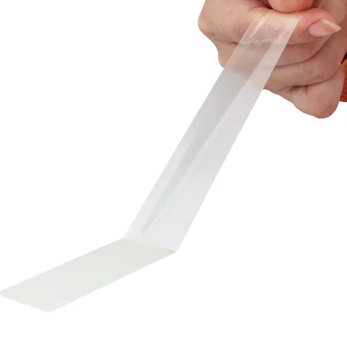 Vista 2 de Realth Cinta adhesiva de doble cara de 1 pulgada x 50 pies, fuerte adhesivo 9495 transparente 300LSE para reparación de teléfonos de cuero, trabajo