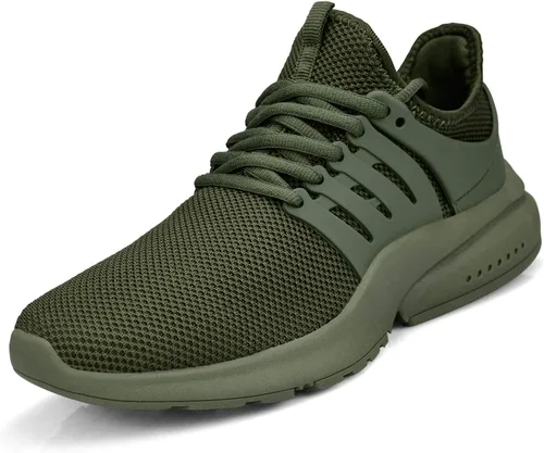 Vista 2 de tenis para hombre, antideslizantes, resistentes al deslizamiento, de punto.