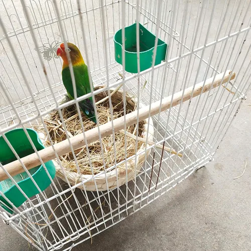 Vista 5 de Fibra de Coco, 4.5 oz. Ropa de cama cómoda para pájaros y animales pequeños, material de nido para construcción de nidos, escondites, plantas