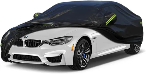 Vista 135 de Kaugung Funda para Coche de Ajuste Personalizado BMW Serie 3 E30 (1982-1994), 7 Capas Resistente al Viento Todo Clima Impermeable Cubierta Exterior