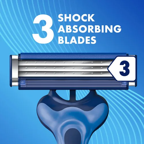 Vista 5 de Maquinillas de afeitar desechables Gillette Sensor3 Comfort para hombres, 12