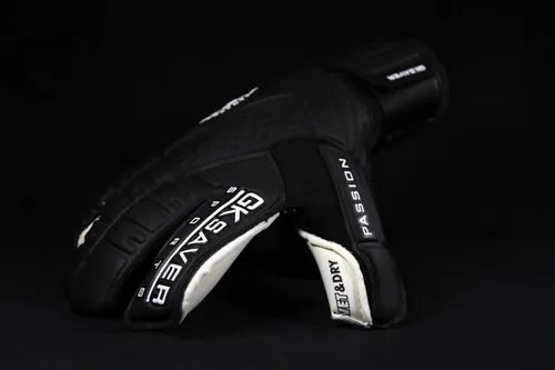 Vista 4 de GK Saver Guantes de portero de fútbol Passion Series Guantes de portero profesionales, talla 6 a 11, guantes salvadores extraíbles