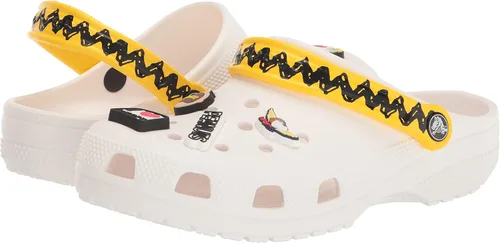 Vista 8 de Crocs Zuecos clásicos unisex para adultos Snoopy Marrón