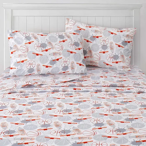 Vista 5 de Colección de sábanas para niños 1500 Supreme - Juego de sábanas coloridas, divertidas y cómodas para niños y niñas. Bolsillo profundo, no se