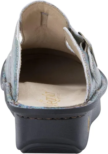 Vista 3 de Alegria - Zuecos clásicos de cuero para mujer, de 11.5 a 12, ancho ancho de EE. UU, Woven Wonder