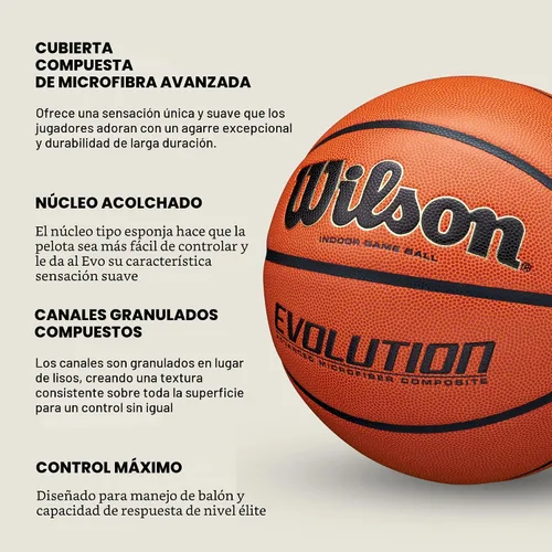 Vista 5 de Wilson Balones de baloncesto Evolution