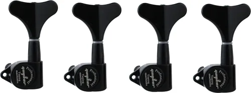 Vista 10 de Guyker Afinadores de Bajo para Guitarra (2R + 2L) - Clavijas de afinación con relación 1:17, cabezal sellado, reemplazo de máquina de afinación