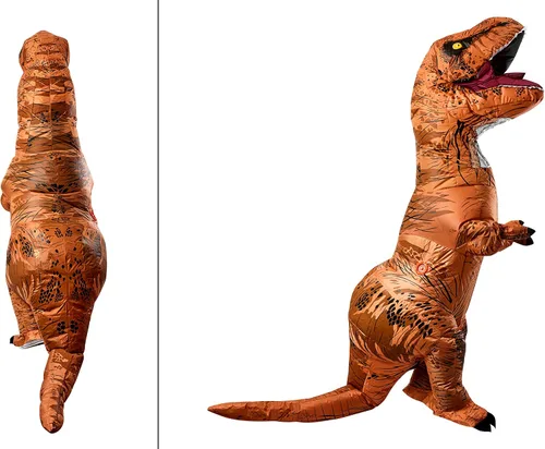 Vista 4 de Rubie's Adult The Original Inflatable T-rex Dinosaur Costume