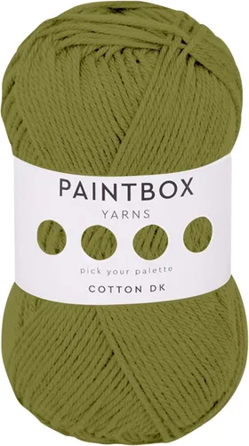 Vista 53 de Paintbox Yarns - Hilo 100% algodón DK, 1.76 onzas, 137 yardas, 410.1 ft #401 Papel blanco