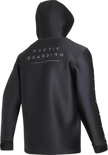 Vista 2 de Mystic Watersports - Surf Kitesurf & Windsurf Mens The One Sweat 0.157 in Neopreno Wetsuit Hoodie - Gris Oscuro