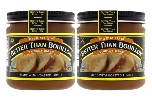 Vista 26 de Better Than Bouillon Colección Culinaria Base, Base de Adobo, Contiene 38 Porciones por Frasco, Frasco de Vidrio de 8 Onzas (Paquete de 2)