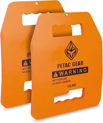 Vista 10 de PETAC GEAR Placas de Peso Tácticas Para Chaleco Con Peso Para Hombres Entrenamiento, 5/10/15/20 LBS Equipo de Chalecos de Entrenamiento de Fuerza