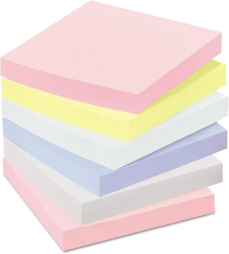 Vista 2 de 3M 654R24CPAP Post-It Greener Notes - Paquete de gabinete de notas verdes, 3 x 3, colores Helsinki, 24/PK