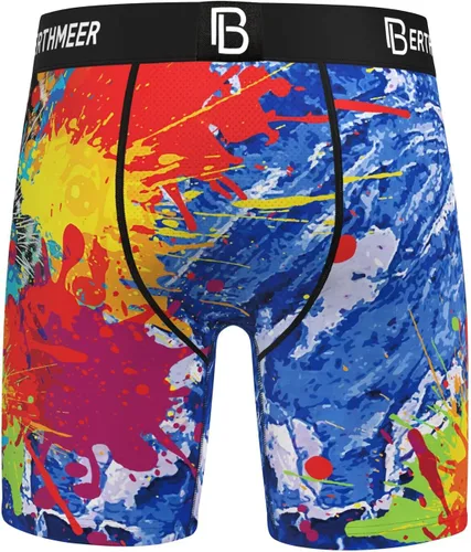 Vista 4 de Calzoncillos tipo bóxer para hombre Ropa interior para hombre Calzoncillos bóxer para hombre Calzoncillos bóxer para niños Absorbe la humedad