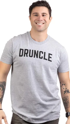 Vista 2 de DRUNCLE Funny Uncle Beer Drinker Beber Broma Familiar Humor Funcle Camiseta para hombre