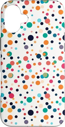 Vista 23 de Colorful Polka Dot Pattern Case for iPhone 16