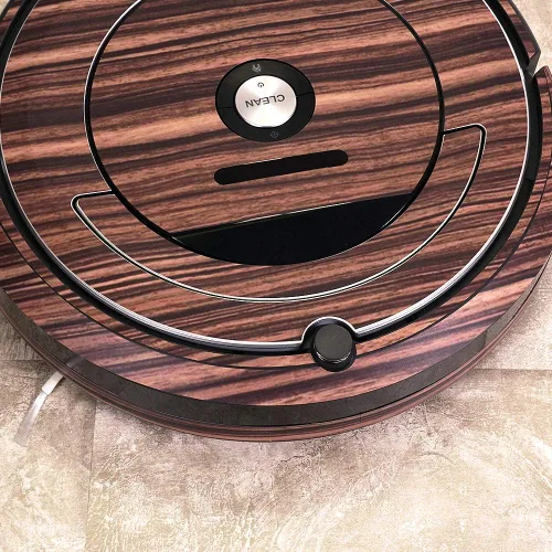 Vista 2 de MightySkins Skin compatible con iRobot Roomba 690 Robot Vacuum - Azul claro sólido Cubierta protectora de vinilo duradera y única Fácil