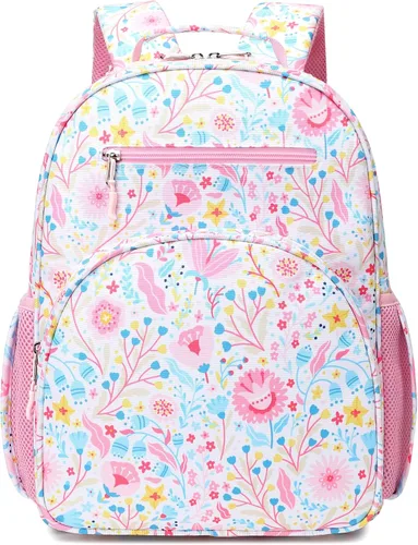Vista 12 de abshoo Lindas mochilas ligeras para niños de 4 a 8 años de edad (coches negro)