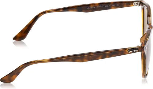 Vista 3 de Ray-Ban Rb4259f Gafas de sol redondas con ajuste de puente bajo, Habana ClaroMarrón Oscuro