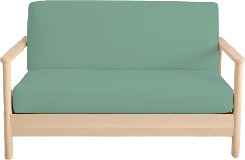 Vista 18 de Fundas para futón sin brazos tamaño individual, fundas de futón 100% algodón egipcio, funda de sofá con cremallera, protector de sofá cama, funda
