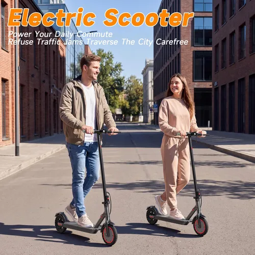 Vista 8 de Aovowheel Scooter eléctrico para adultos, plegable E Scooter Conmuting