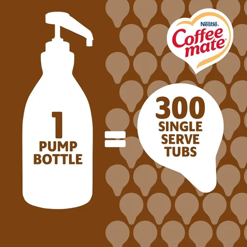 Vista 7 de Coffee mate Snickers - Botella dispensadora de crema líquida saborizada, sabor Snicker, 50.72 fl oz (1.50 L) - 1EachBottle