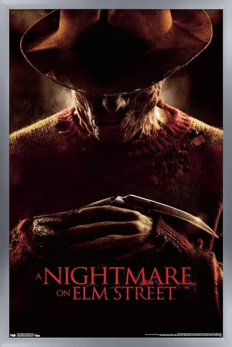 Vista 11 de Trends International A Nightmare on Elm Street - 2010 Wall Poster, 22.4L x 14.7W, Barnwood Framed Version
