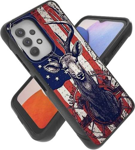 Vista 17 de Funda para Samsung A32 5G, Galalxy A32 5G, resistente a prueba de golpes, policarbonato duro + funda protectora de silicona suave TPU flexible